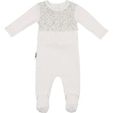 Speckled Smocked Footie