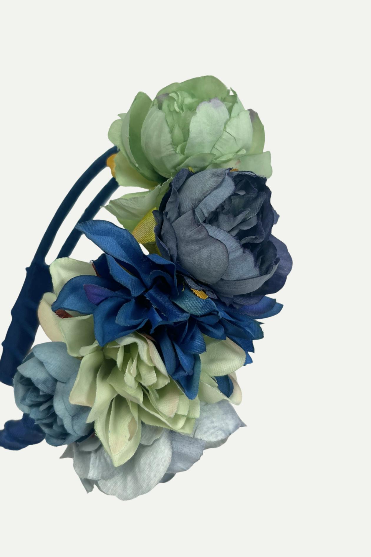 ASYMMETRIC FLOWER HEADBAND