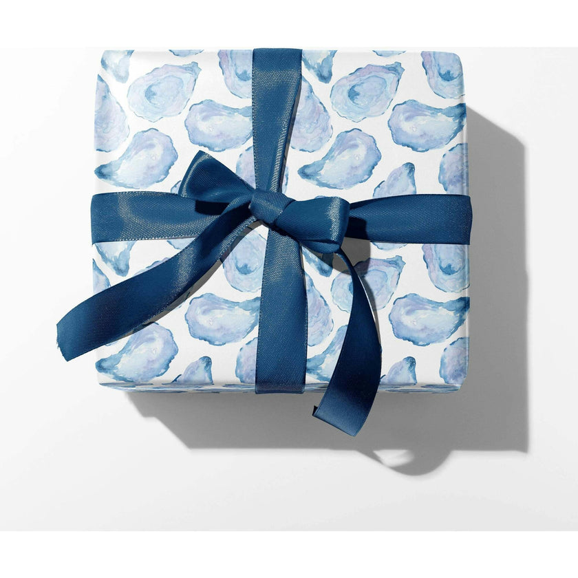 Mussel Shells Coastal Gift Wrap