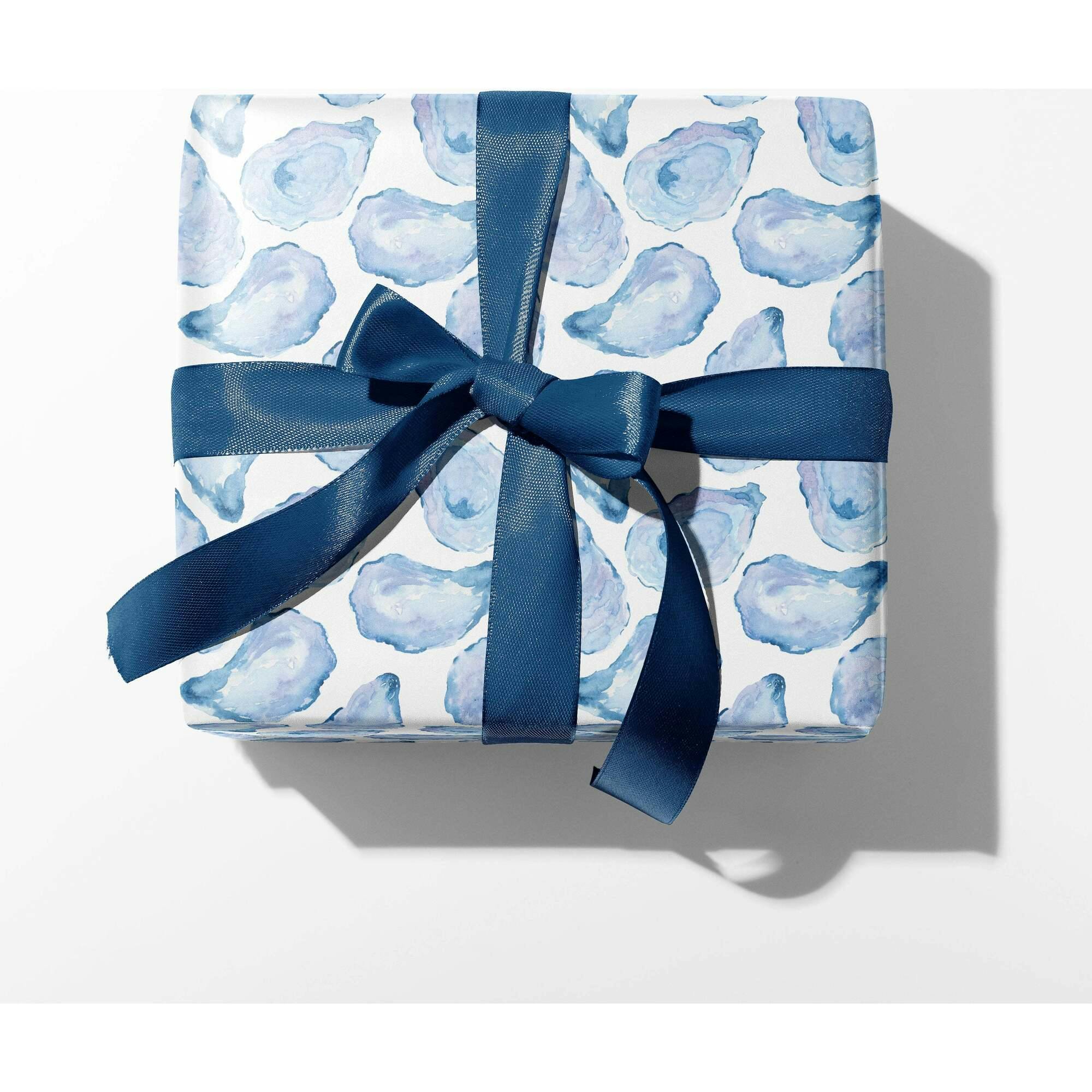 Mussel Shells Coastal Gift Wrap