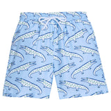 Swim Trunks - Blue Alligator Alley