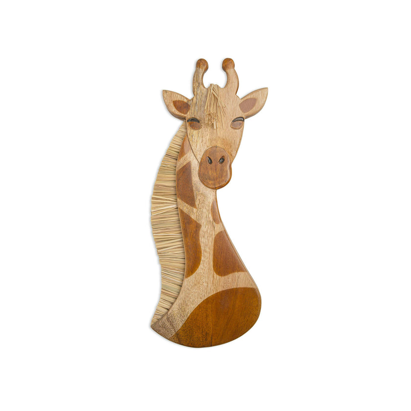 Kendi Giraffe Safari Wooden Wall Decor