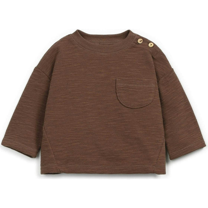 Heathered Long Sleeve Top