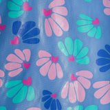 Reversible Color-Changing Puffer Jacket | Blue Floral