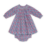 Smocked Baby Dress Odette