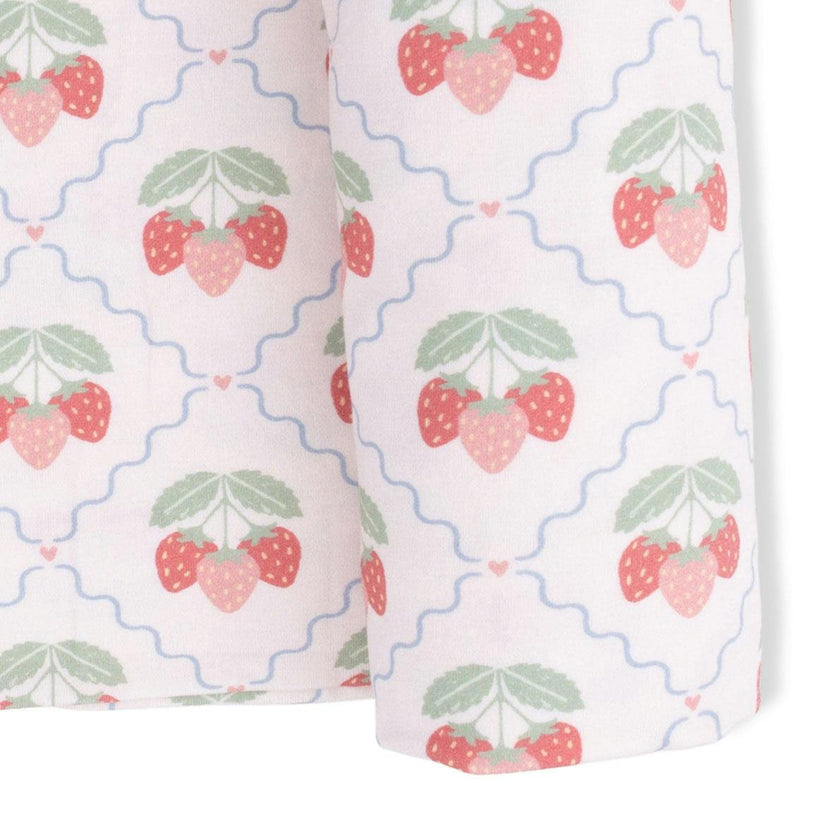 Sweet Strawberries - Swaddle Blanket