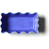 Iris Blue Ruffle Loaf Pan