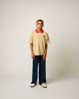 Organic Weekend Polo in Khaki