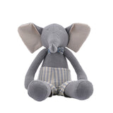 Pamplemousse Peluches Michel the Elephant-Small Grey