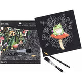 Brea Reese: Scratch Art Paper Pad - Nature - 12 Designs