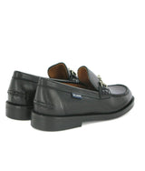 College Shoe in Smooth Leather, Black