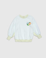 Organic Weekend Sweatshirt in Sky Blue