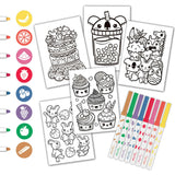 Tribe: Scented Coloring - Fruitie Cutie Activity Set