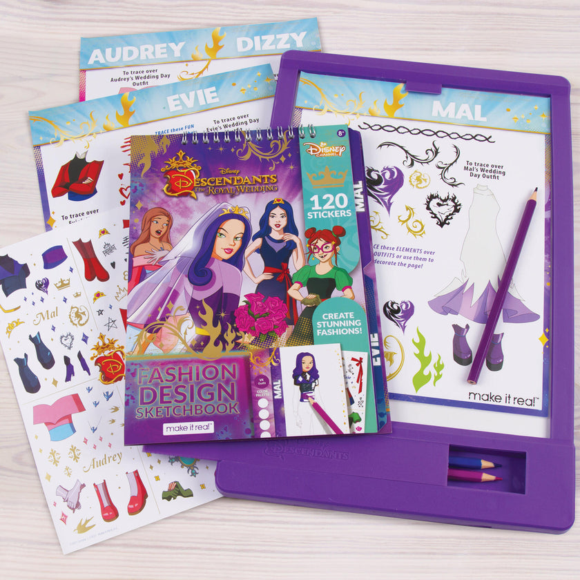 Disney Descendants Royal Wedding: Light Table & Sketchbook