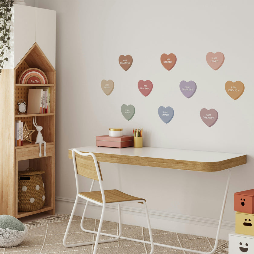 Peel & Stick Fabric Wall Stickers