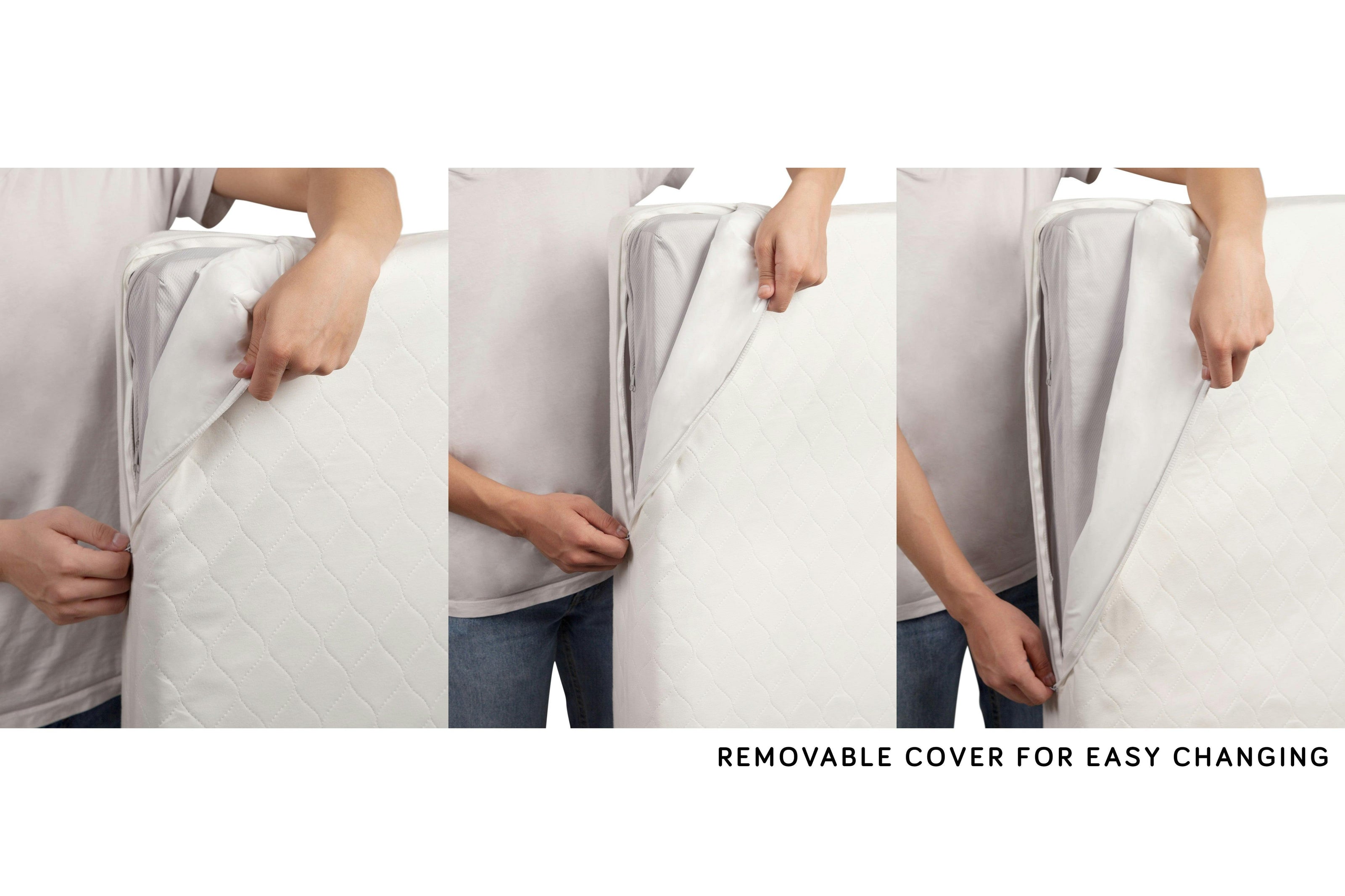 Babyletto Pure Core Non-Toxic Crib Mattress with Hybrid Waterproof Cover