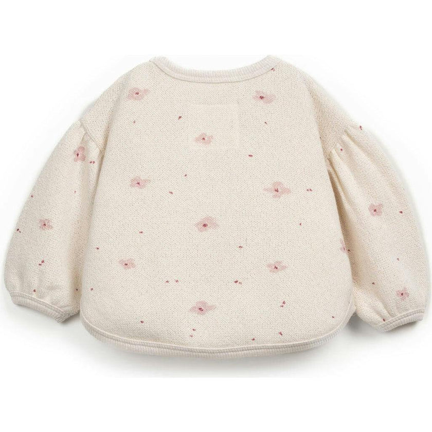 Jersey Curved Hem Sweater