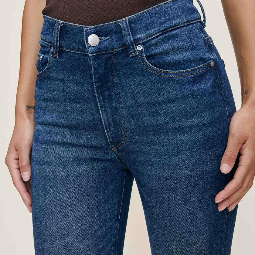 Bridget Boot High Rise Instasculpt™ Crop Jeans Raindrop