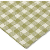 Knitted Blanket Vichy Matcha