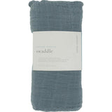 Cotton Muslin Swaddle Blanket - Sea