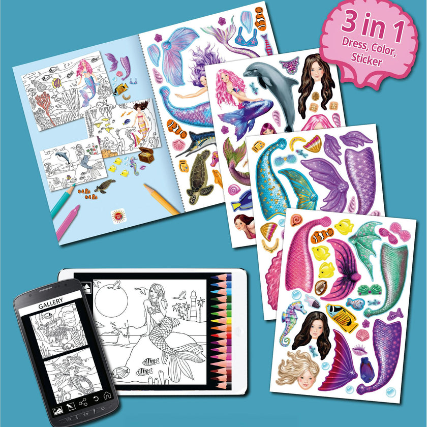 Dress & Color ME: Mermaids