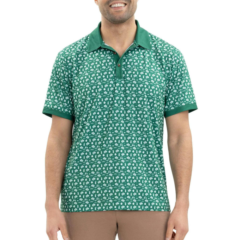 The Green Placket - Golf Shirt