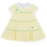 Stripe Dress With Flowers