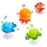 : Stay-Put Sea Animal Suction Cup Rattle Set