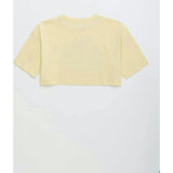 VINTAGE FLOWERS CROP TOP VANILLA