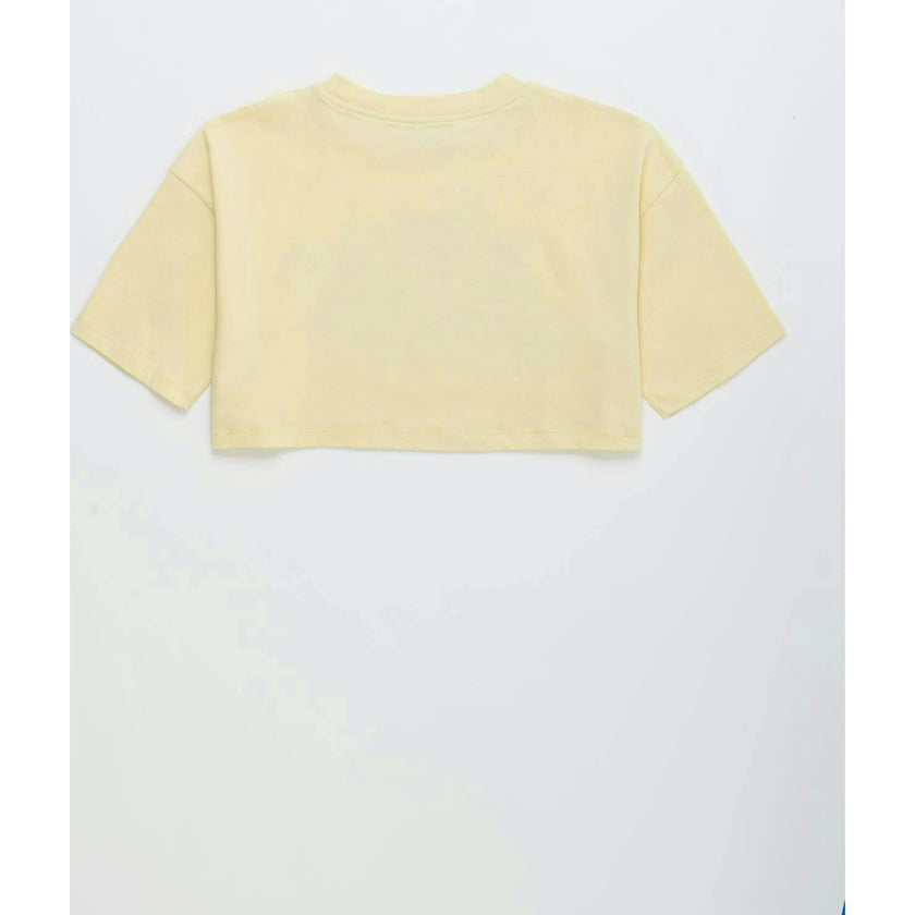 VINTAGE FLOWERS CROP TOP VANILLA