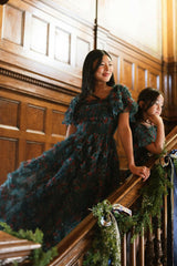 Mini Florentina Dress in Emerald Truly Madly Deeply