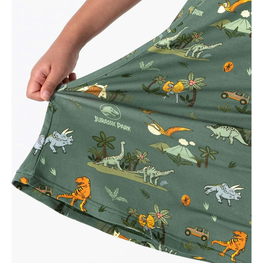 Jurassic Park: Safari Girls' Short Sleeve Dress