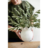 Signature White Ruffle Vase