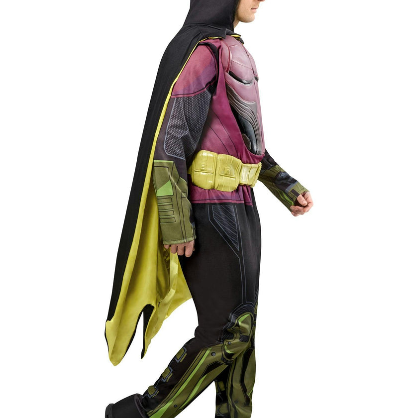 DC Comics Muscle Chest Robin Arkham Mens Costume