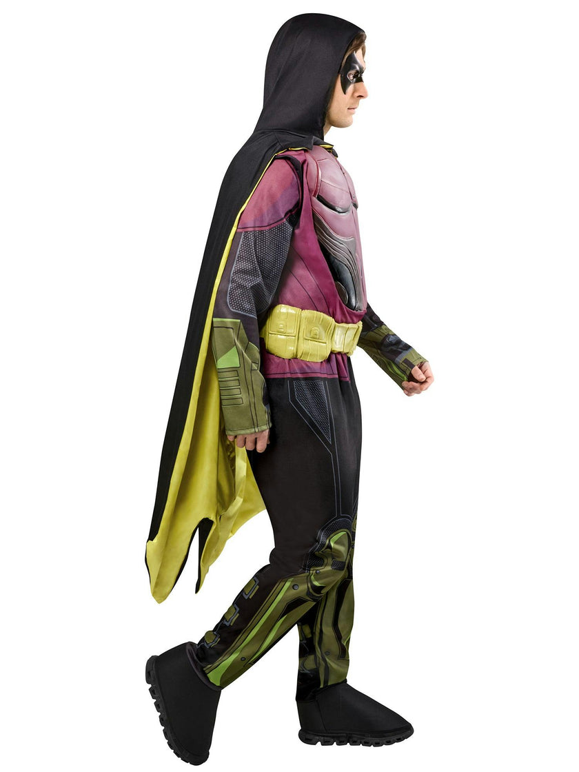 DC Comics Muscle Chest Robin Arkham Mens Costume