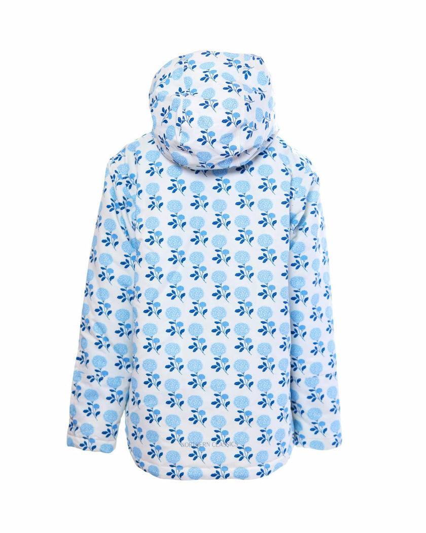Women's Winter Coat in Hydrangea