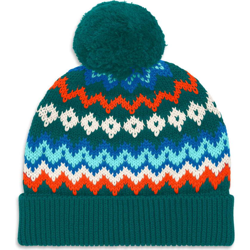 Baby fair isle beanie