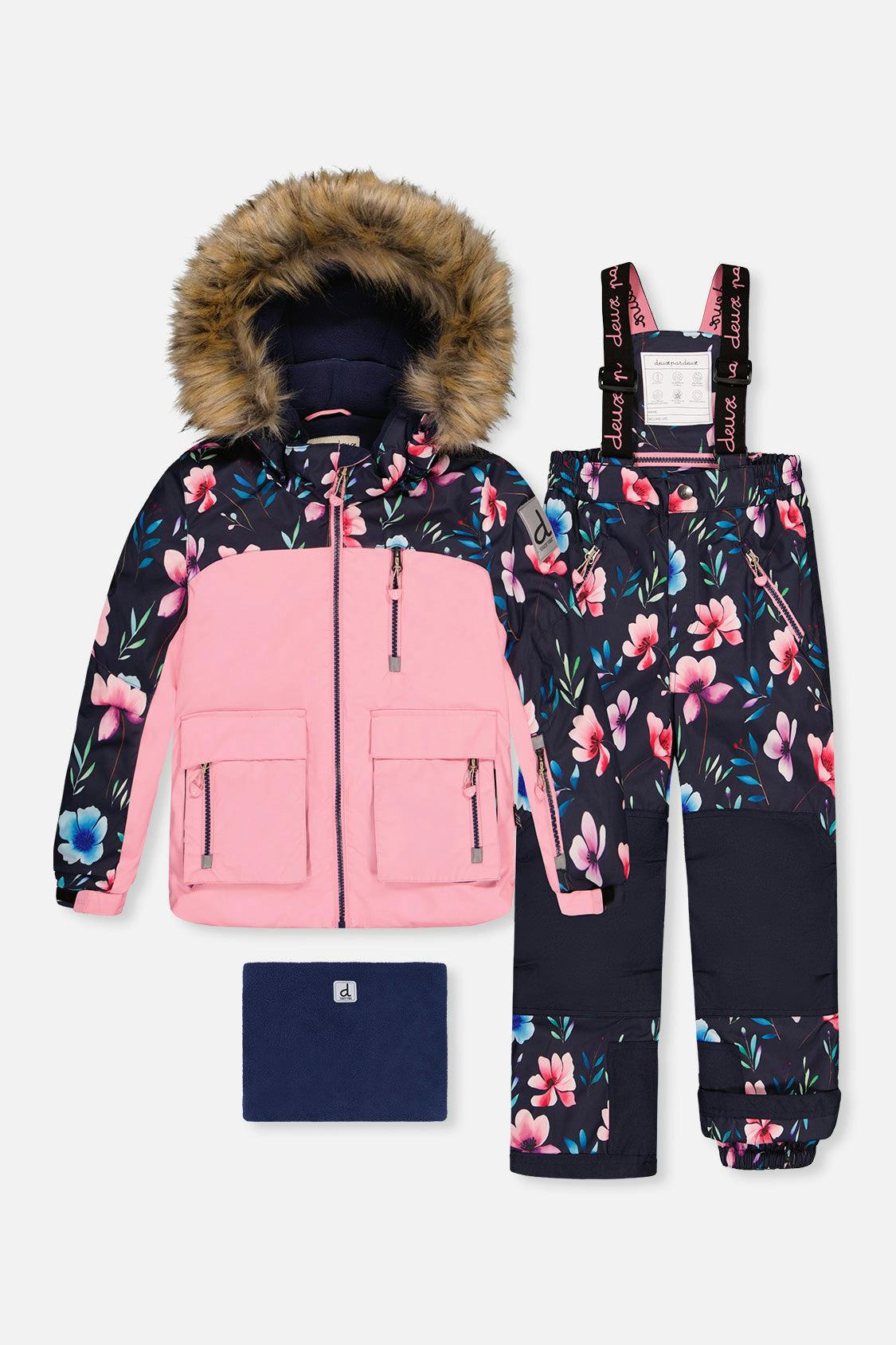 Two Piece Play Snowsuit Pink