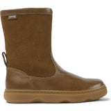 Kiddo Suede Leather Nubuck Boots, Brown