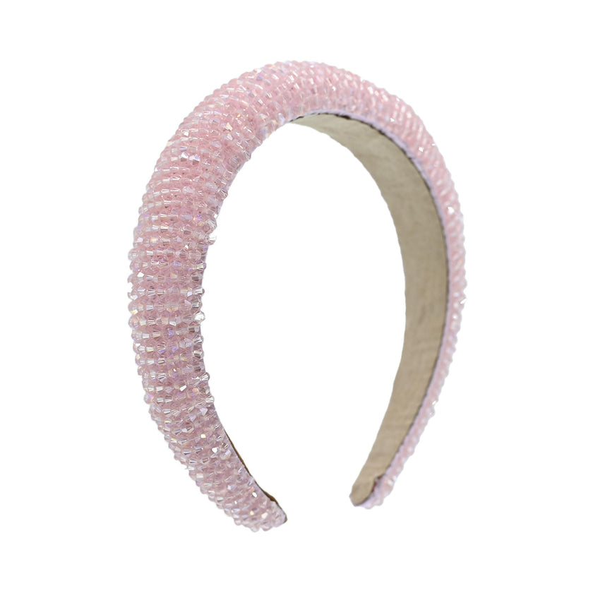 Multicolored Gemstone Lined Headband