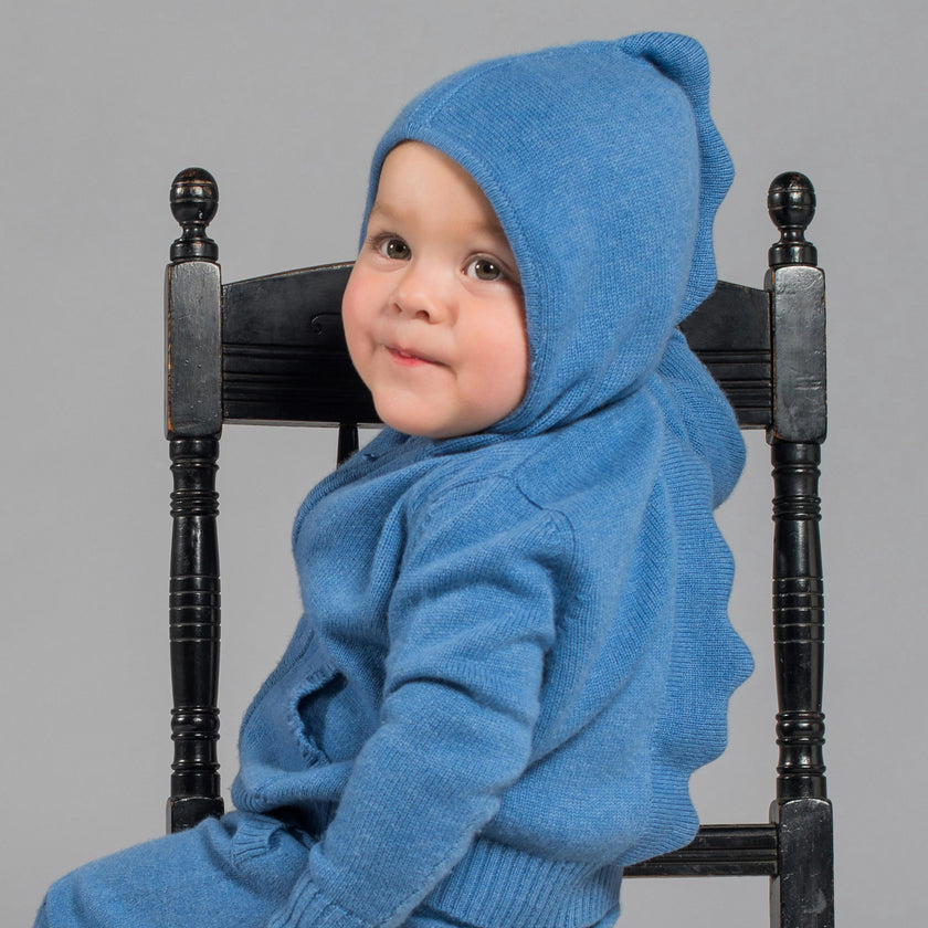 Dino Hoodie | 100% cashmere