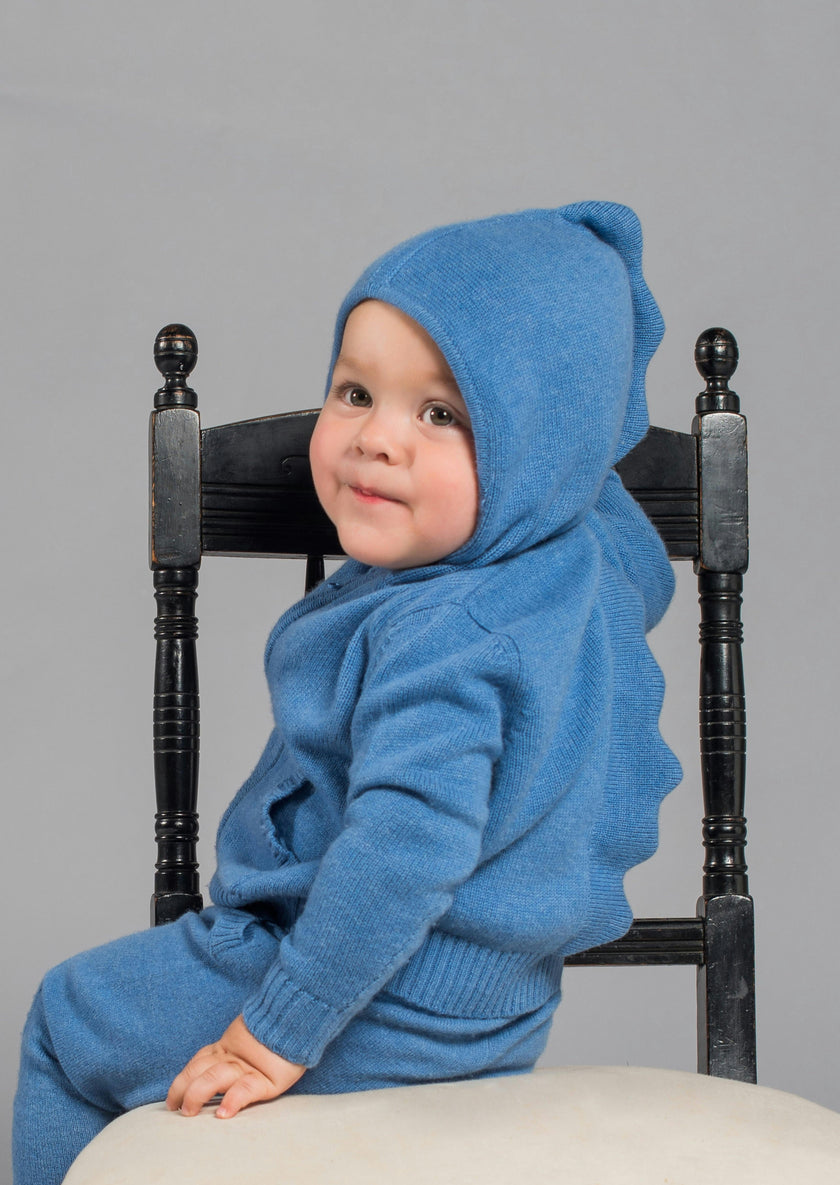 Dino Hoodie | 100% cashmere