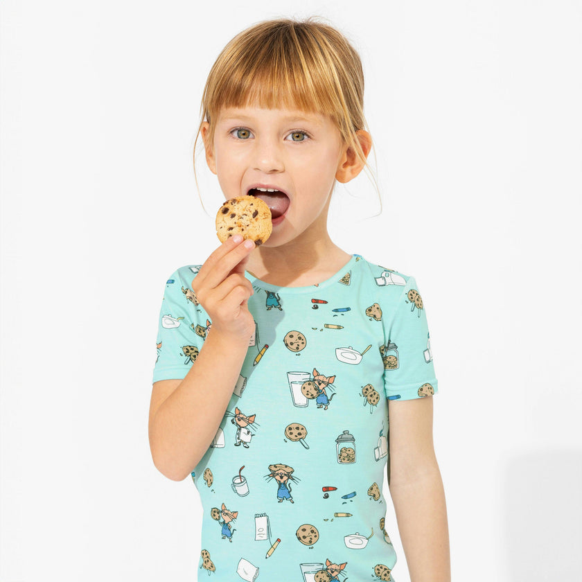 If You Give A Mouse A Cookie Bamboo Kids Pajama Short Set