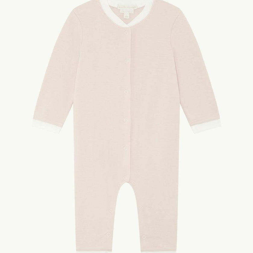 Dalton Stripe Romper 2 Piece Set - Pink
