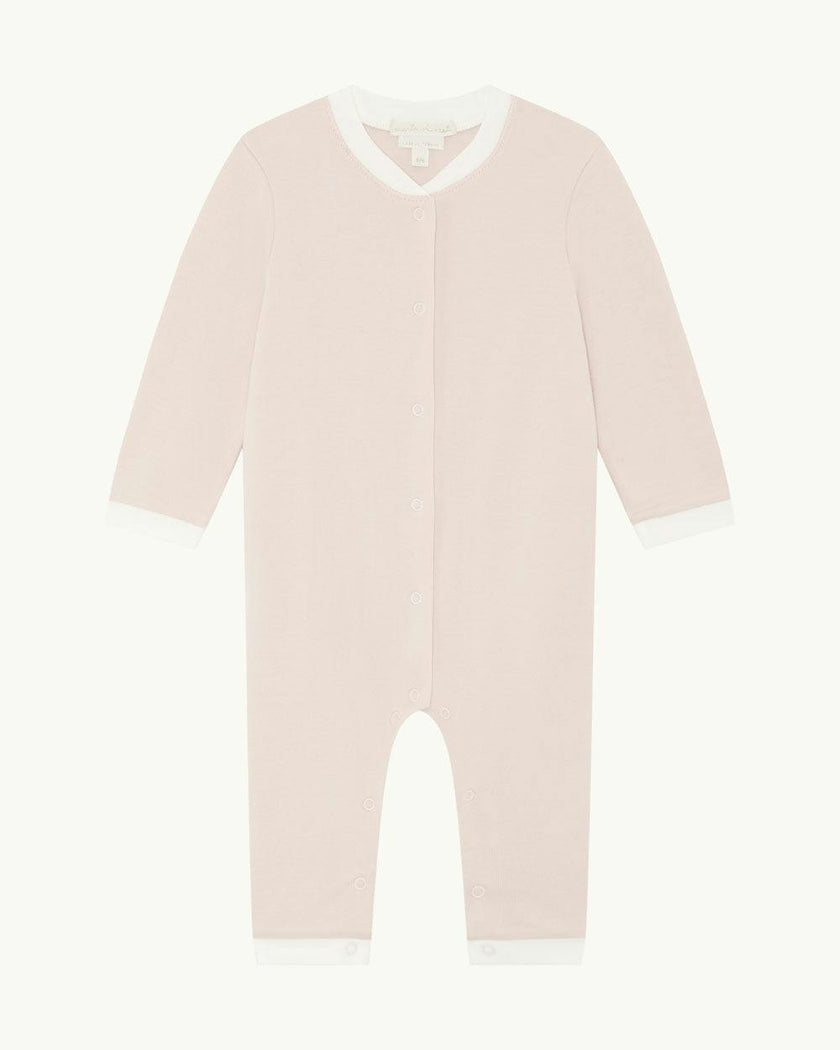 Dalton Stripe Romper 2 Piece Set - Pink