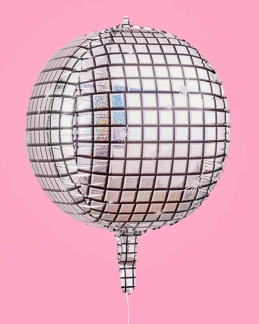 It's Disco, Baby! Balloons - 4 disco ball balloons