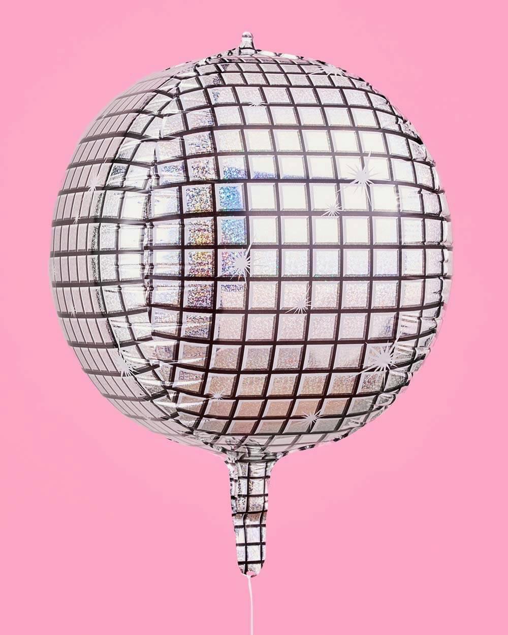 It's Disco, Baby! Balloons - 4 disco ball balloons