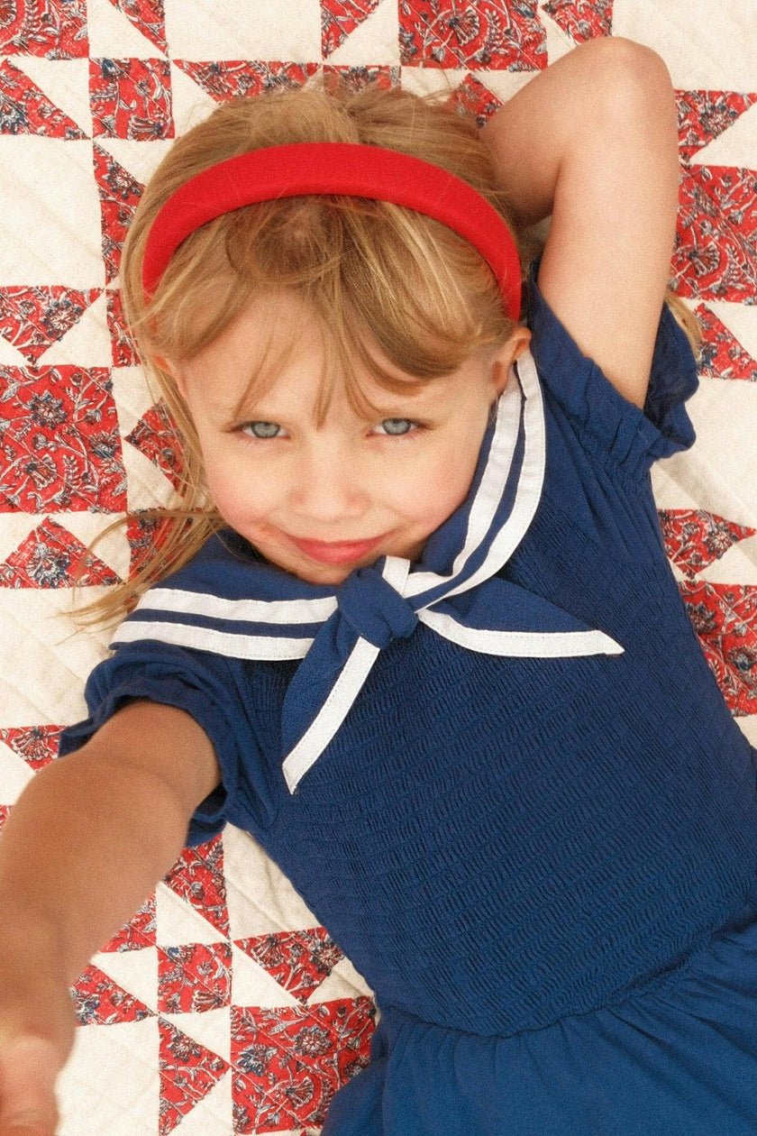 Mini Alice Dress in Navy