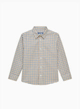 Oliver Shirt in Camel Check