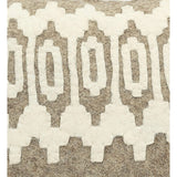 Hand Felted Wool Pillow - Scandinavian Design Gray - 20" Arcadia Home